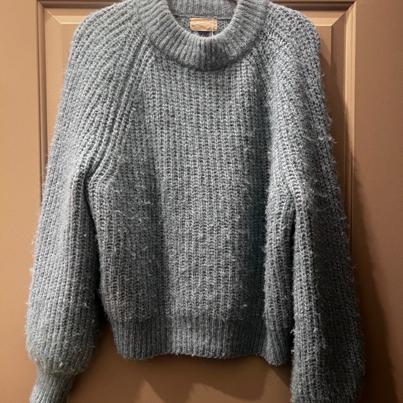 Blue Knit Sweater - Picture 1 of 4